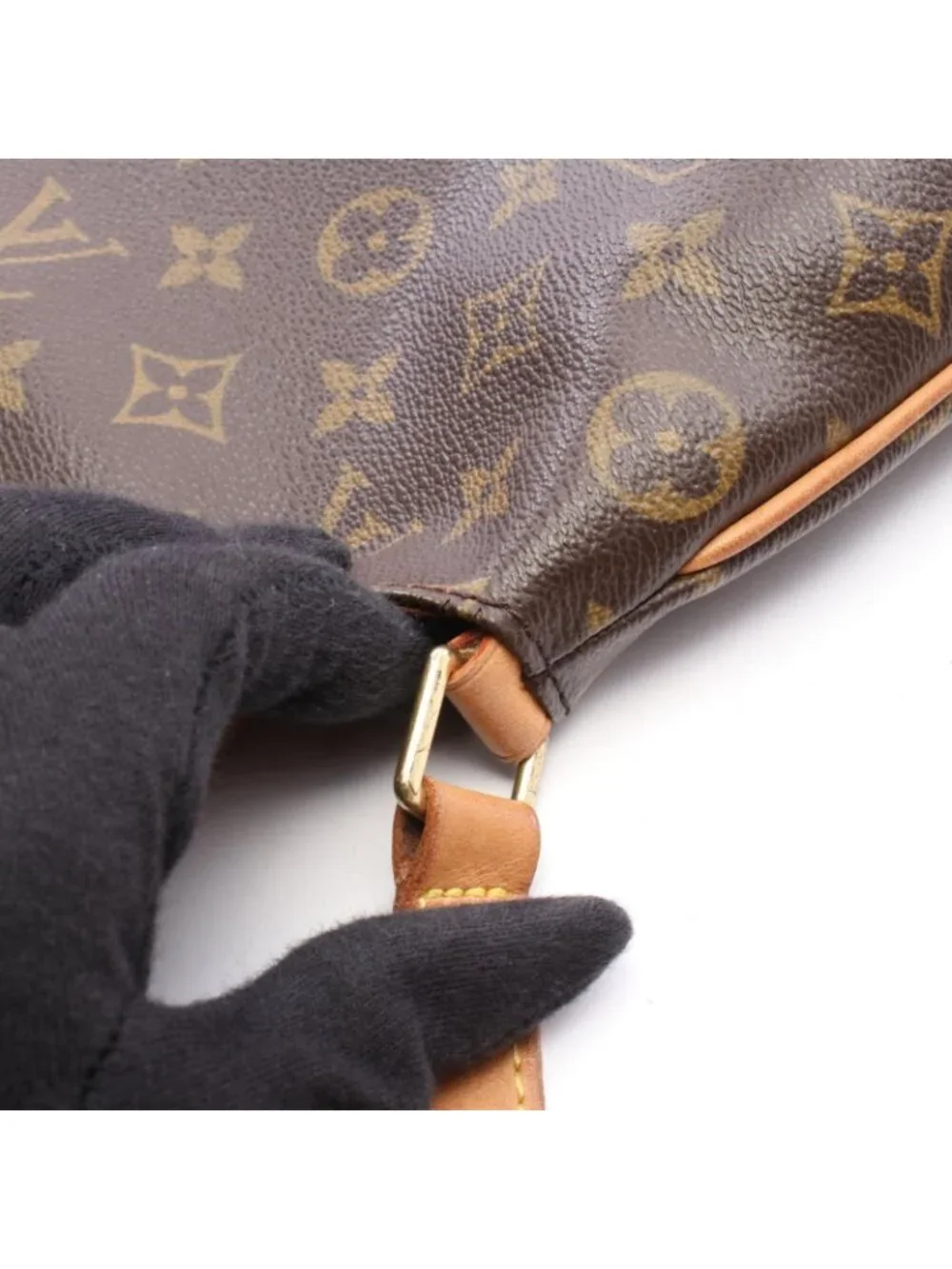 Louis Vuitton Shoulder Bag Musette Tango Long Strap Monogram Canvas Leather